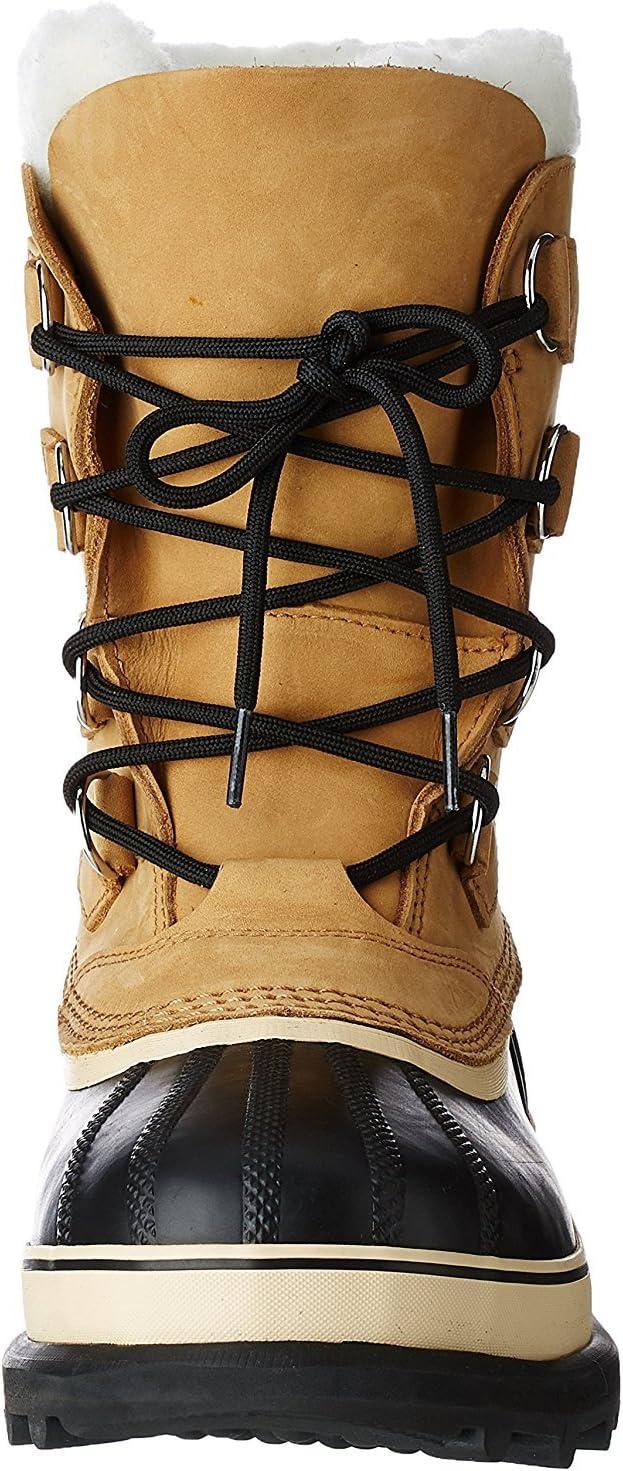 imageMens Sorel Caribou Wool Rain Snow Hiking Waterproof Mid Calf Winter BootBuff