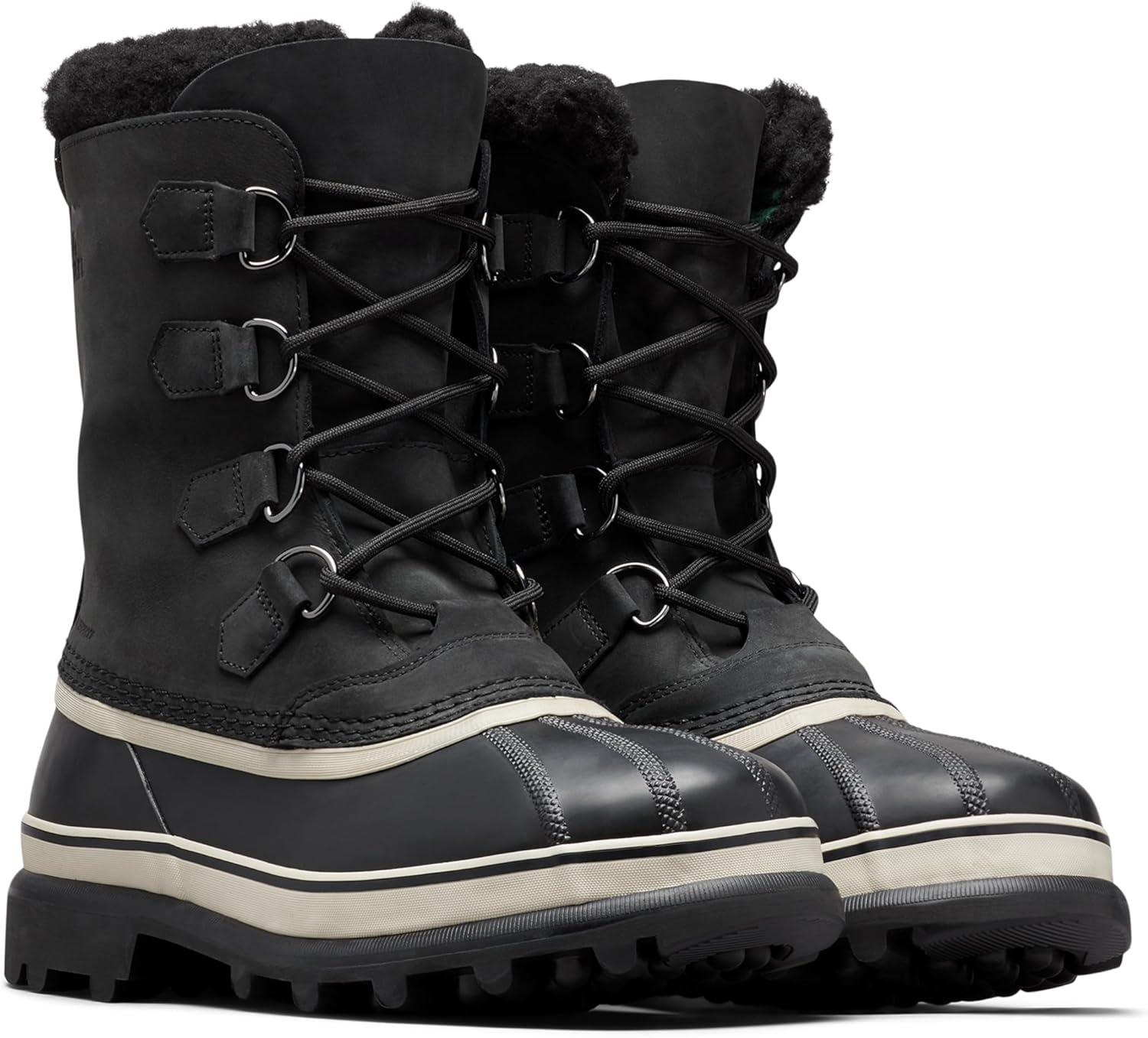 imageSOREL Mens 1964 Pac Nylon Snow Boot for WinterBlack Dark Stone