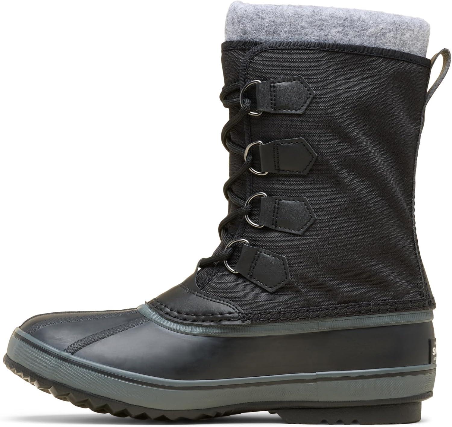 imageSOREL Mens 1964 Pac Nylon Snow Boot for WinterBlackGrill
