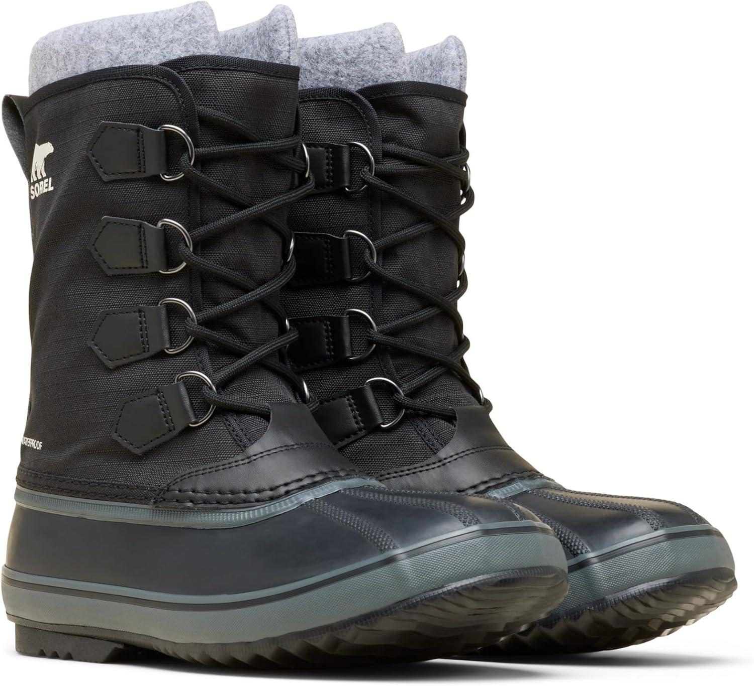 imageSOREL Mens 1964 Pac Nylon Snow Boot for WinterBlackGrill