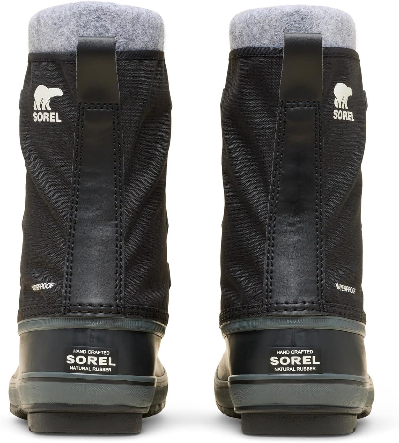 imageSOREL Mens 1964 Pac Nylon Snow Boot for WinterBlackGrill