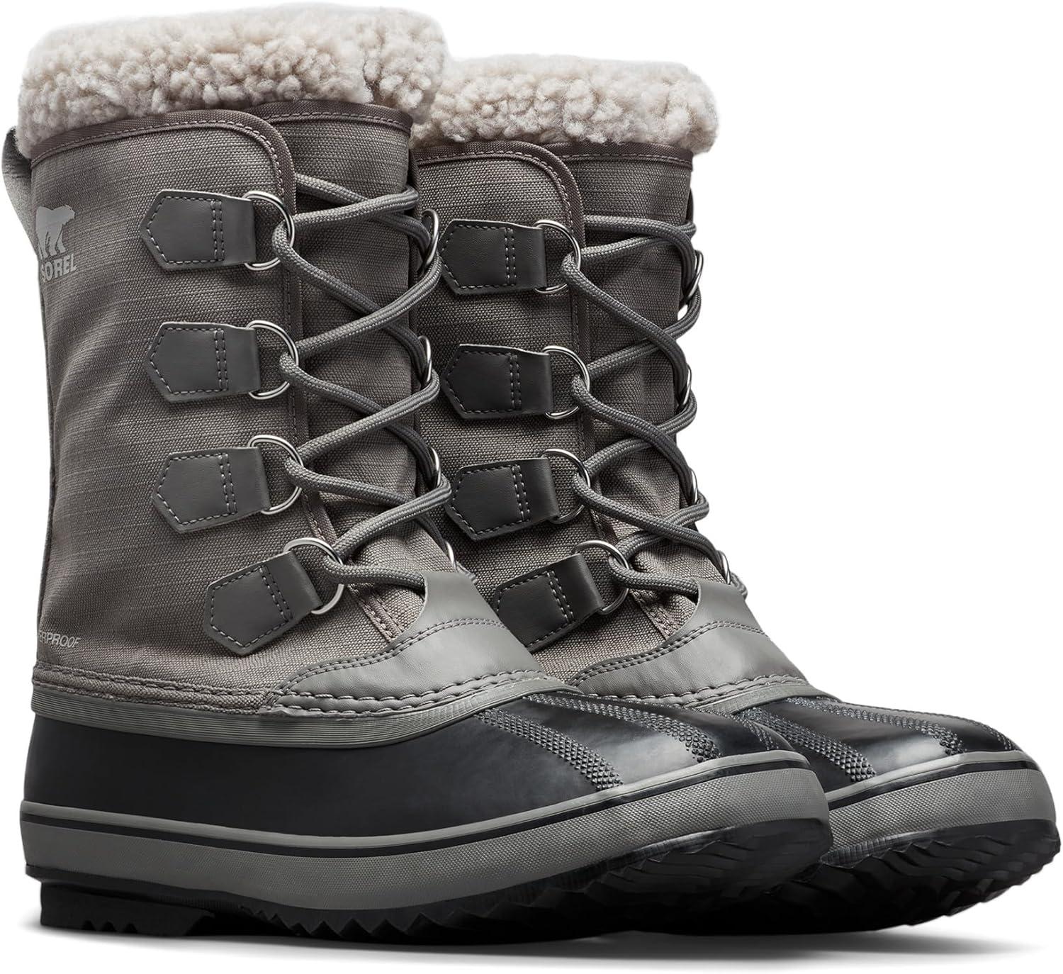 imageSOREL Mens 1964 Pac Nylon Snow Boot for WinterQuarryDove