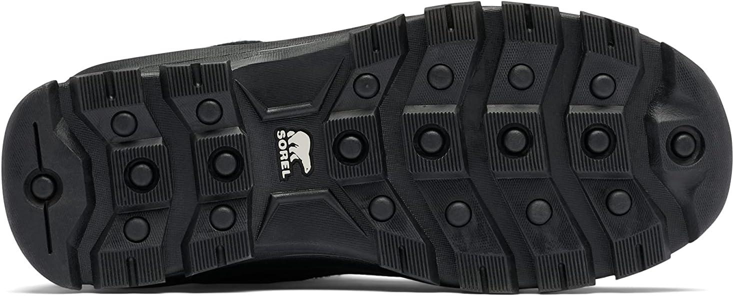 imageSOREL Mens Buxton Lace Waterproof Winter BootBlackQuarry