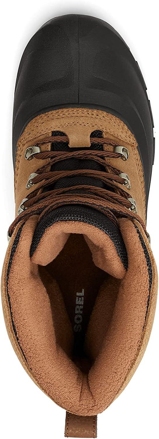 imageSOREL Mens Buxton Lace Waterproof Winter BootDeltaBlack