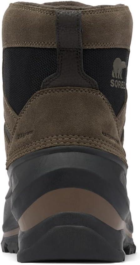 imageSOREL Mens Buxton Lace Waterproof Winter BootMajorBlack