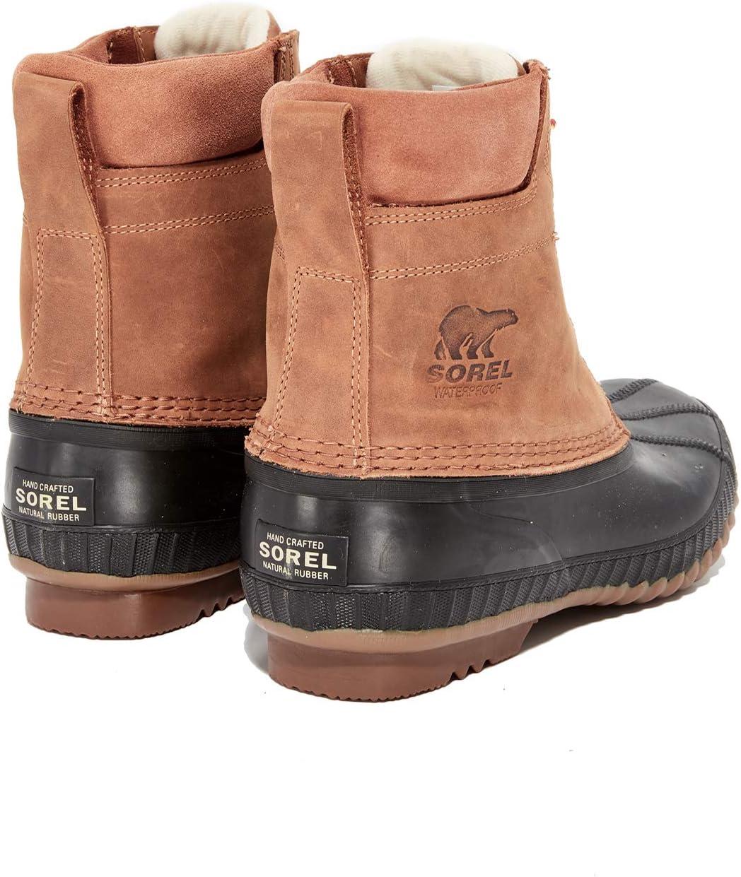 imageSOREL Mens Cheyanne II Waterproof Insulated Winter BootChipmunk Black