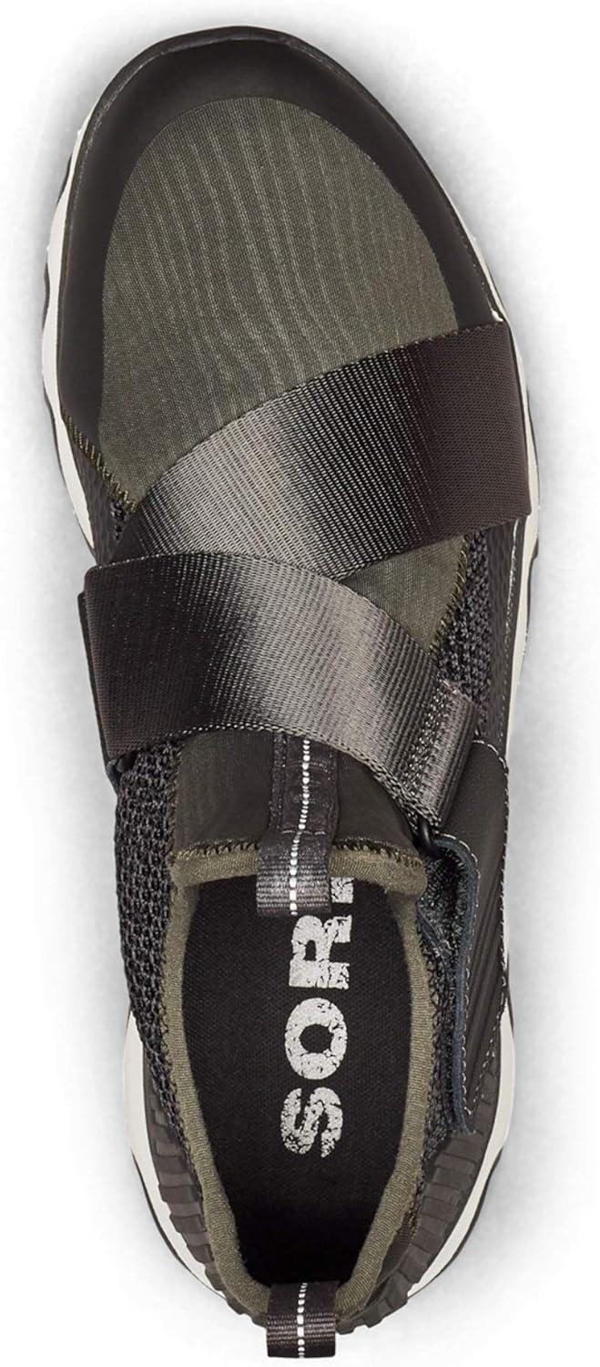 imageSOREL Womens Kinetic Sneak Knit Sneaker with Scalloped Sole and Stretch StrapsAlpine Tundra