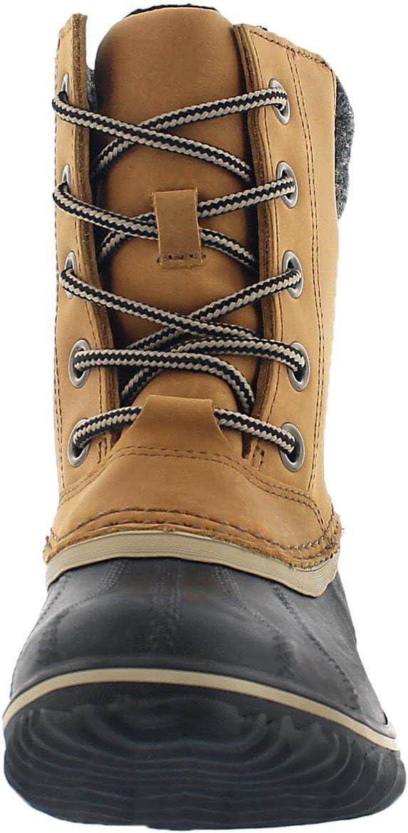 imageSOREL Womens Slimpack Lace II Waterproof Insulated BootElk Black