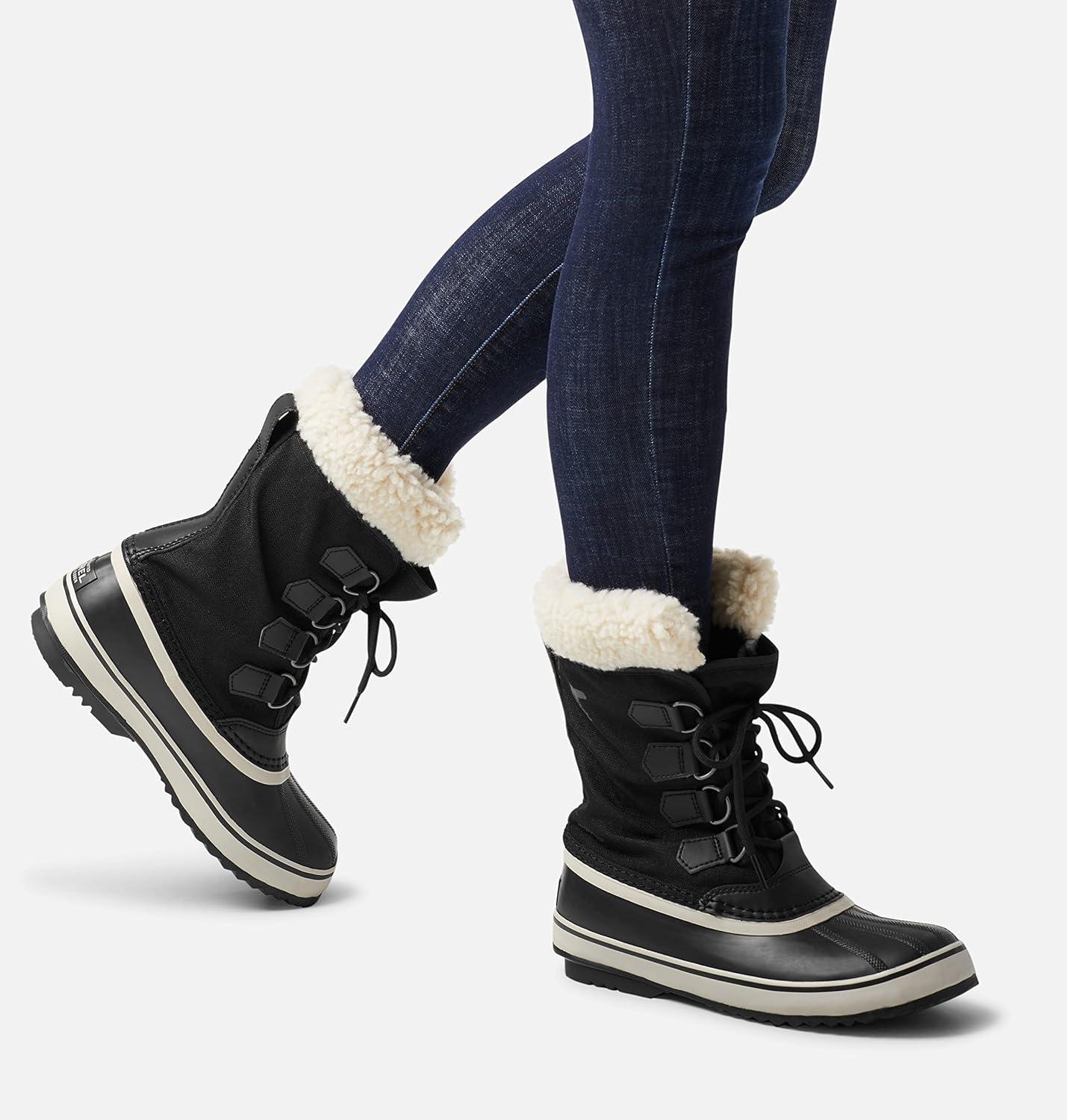 imageSOREL Womens Winter Carnival Waterproof Boot for WinterBlack Black Stone
