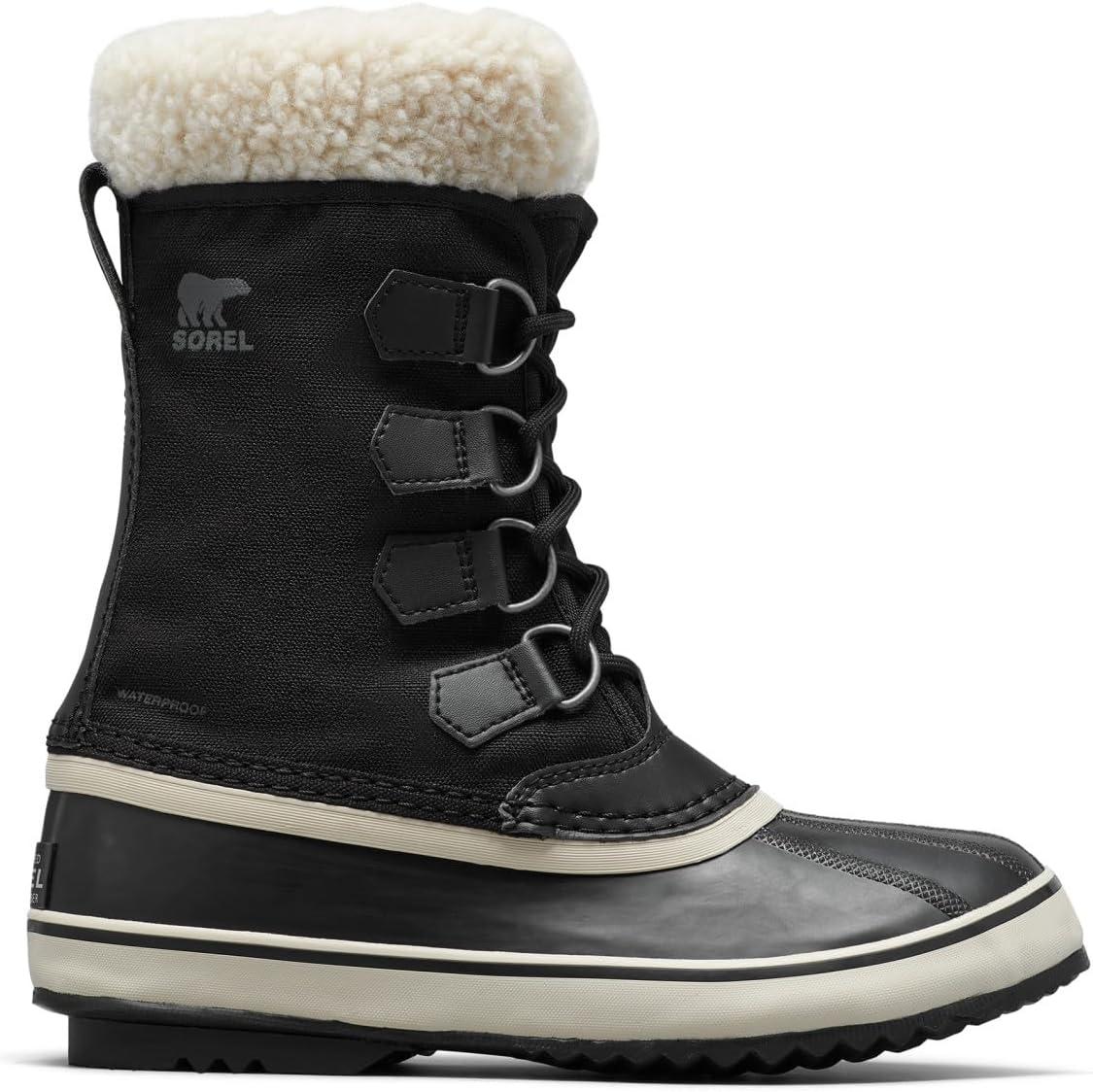 imageSOREL Womens Winter Carnival Waterproof Boot for WinterBlack Stone Collection 2023 2024