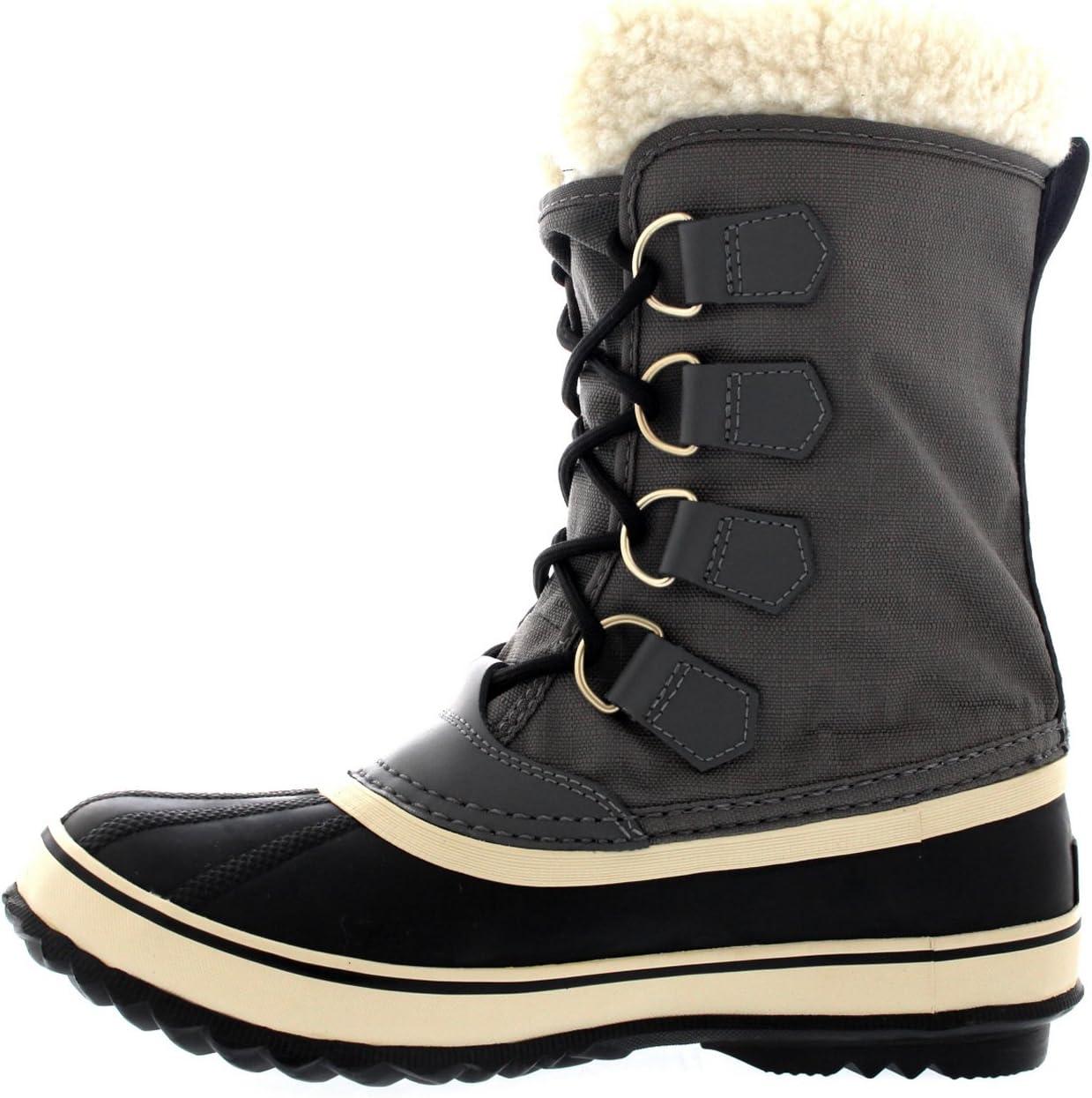 imageSOREL Womens Winter Carnival Waterproof Boot for WinterPewterBlack