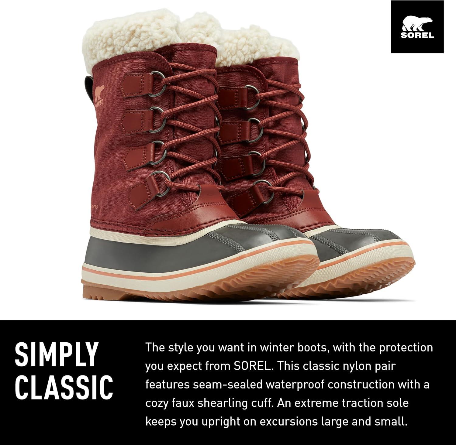 imageSOREL Womens Winter Carnival Waterproof Boot for WinterSpice Gum 10