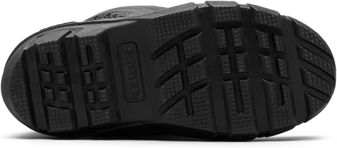 imageSOREL Youth Flurry Winter Snow Boots for KidsBlack Bright Red Youth Collection 2023