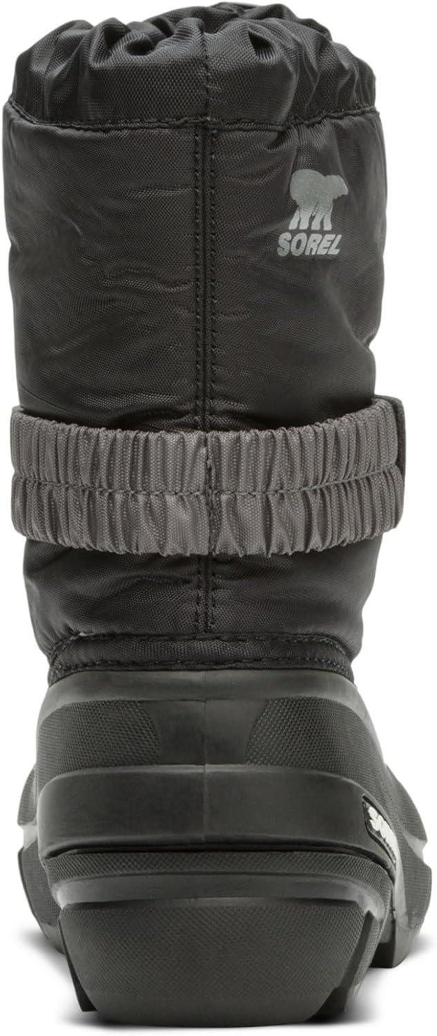 imageSOREL Youth Flurry Winter Snow Boots for KidsBlackCity Grey