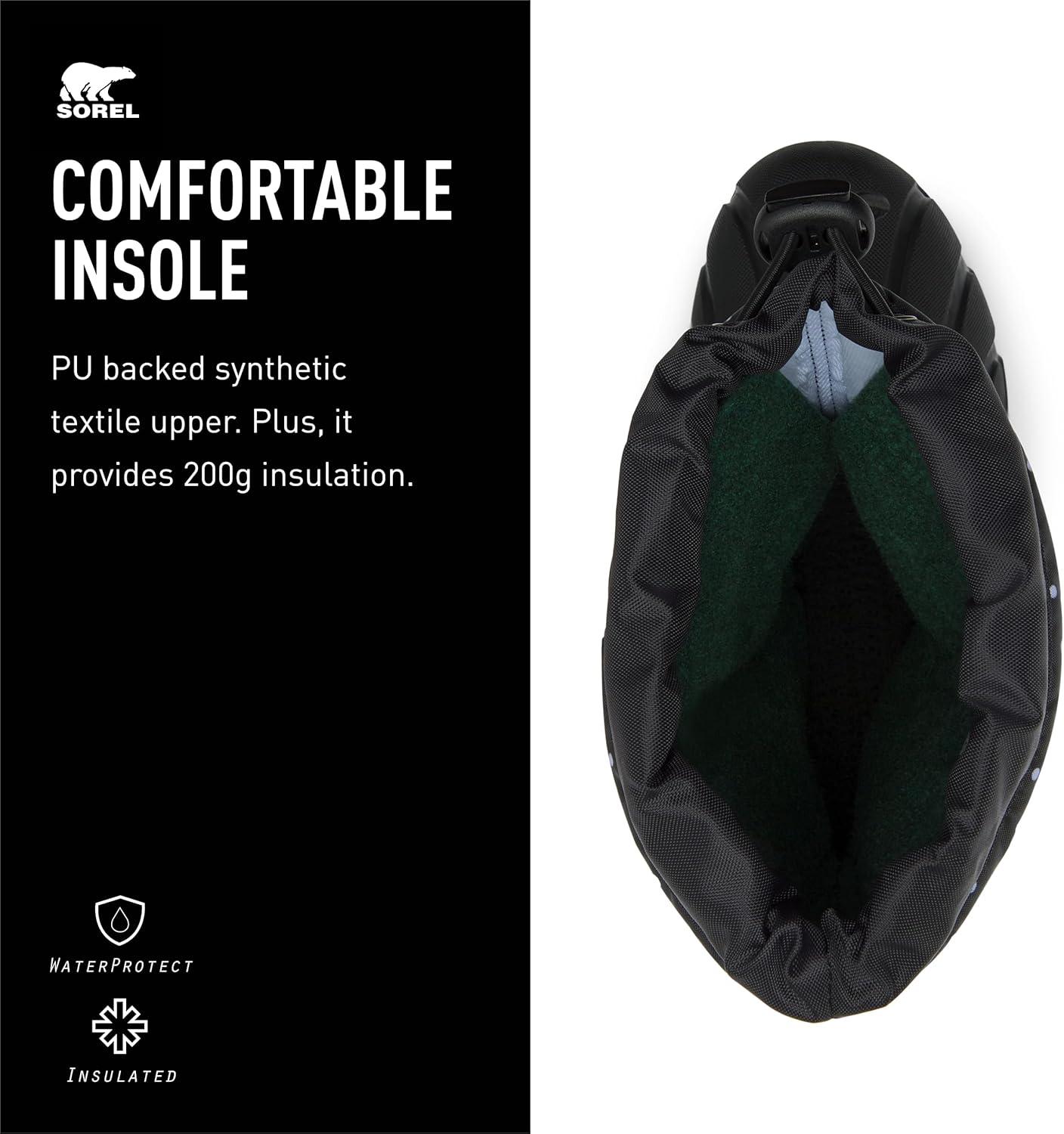 imageSOREL Childrens Flurry BootBlack