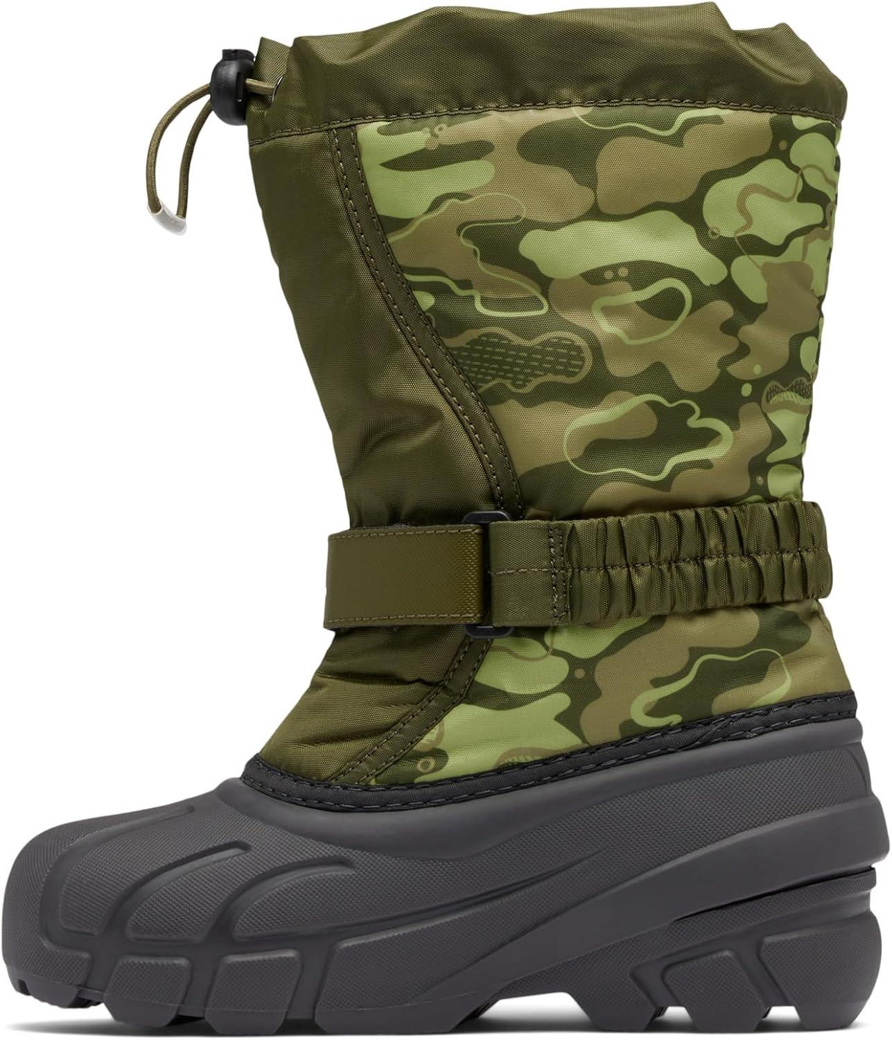 imageSOREL Childrens Flurry BootUtility GreenSavory