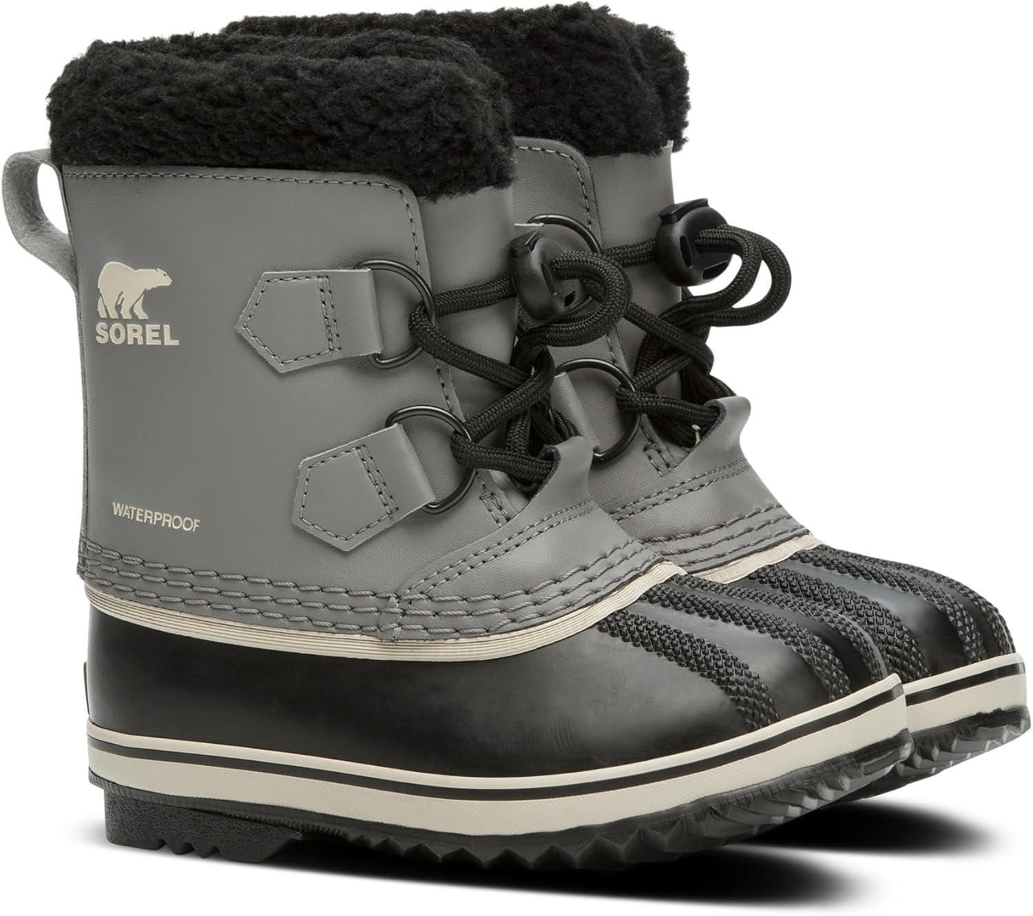 imageSOREL Childrens Yoot Pac TP Waterproof BootQuarryBlack