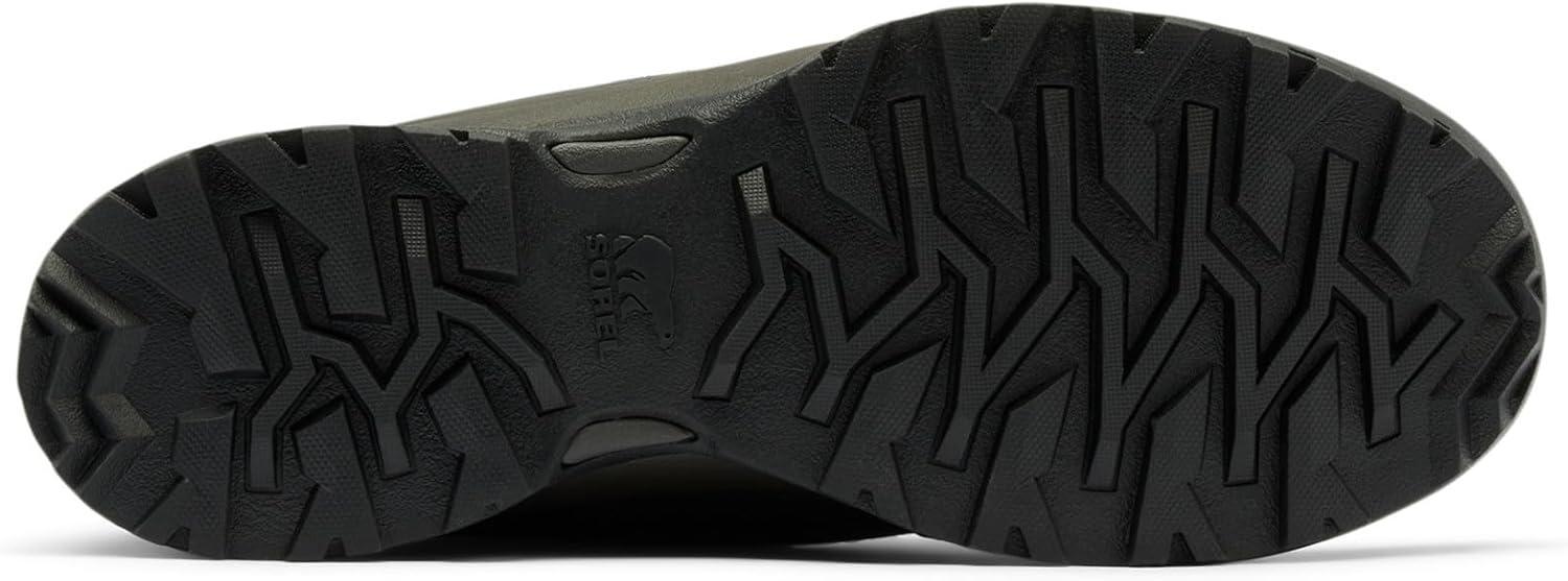 imageSOREL Mens Buxton Lite Lace Plus Waterproof Boot Black Black 105