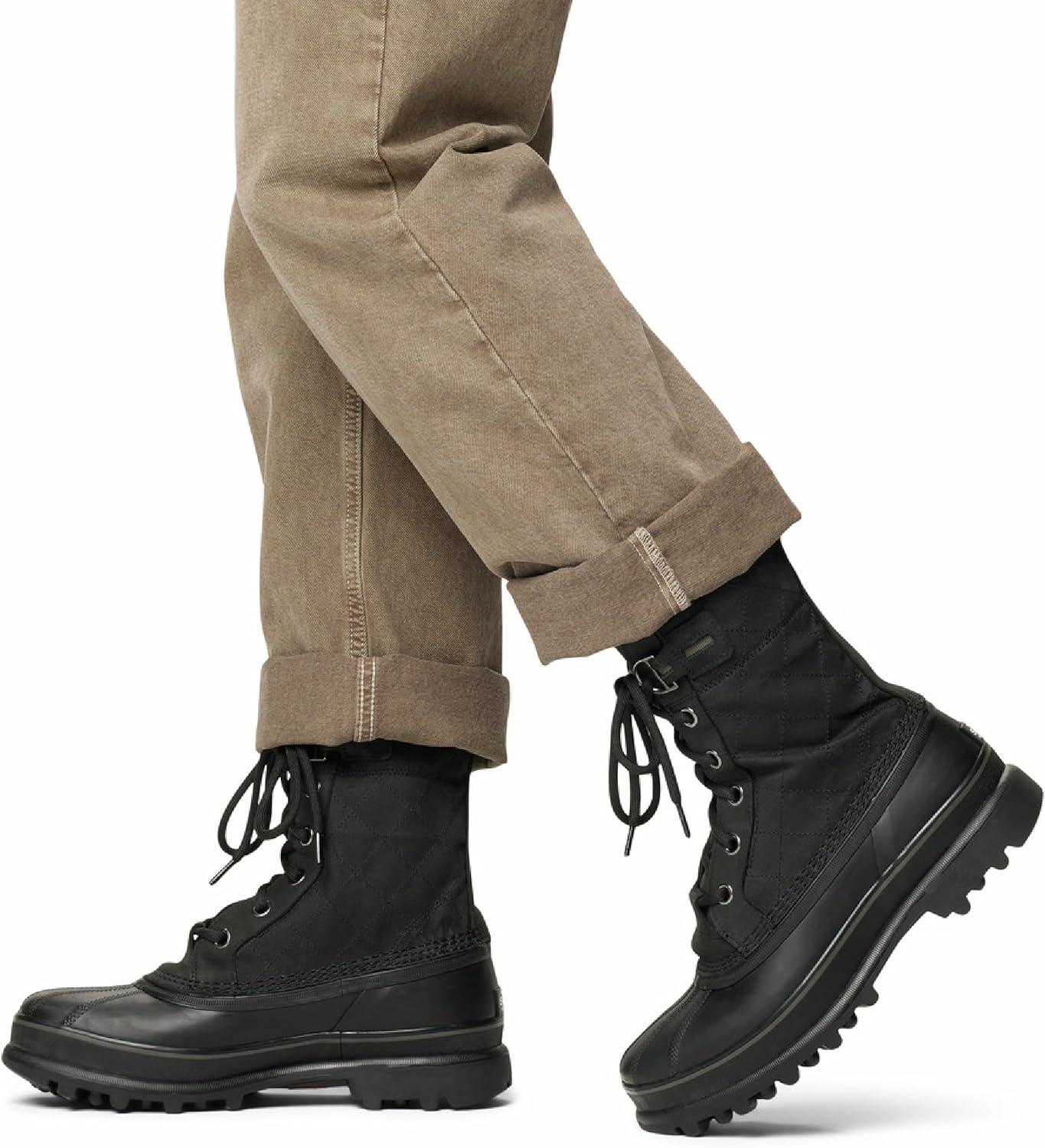 imageSOREL Mens Caribou Royal Waterproof BootBlackBlack