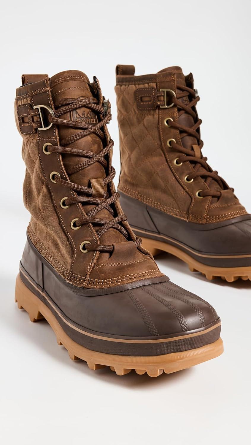 imageSOREL Mens Caribou Royal Waterproof BootVelvet TanTobacco