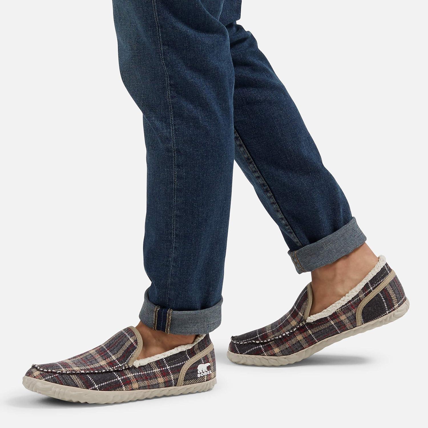 imageSOREL Mens Dude Moc SlipperAncient Fossil