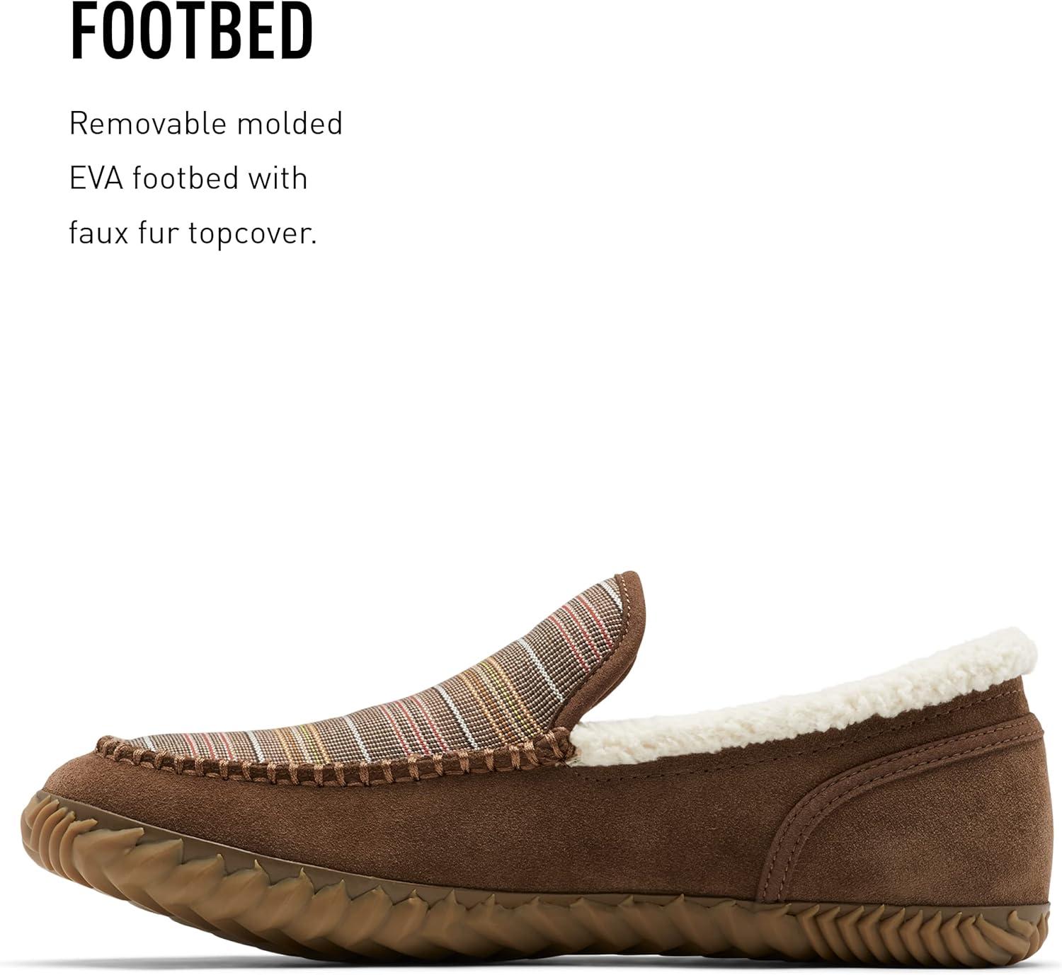 imageSOREL Mens Dude Moc SlipperUmber Gum 10