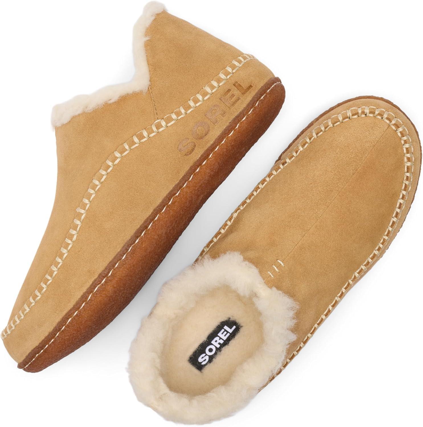 imageSOREL Mens Manawan ll SlipperCaribou BuffGum 2