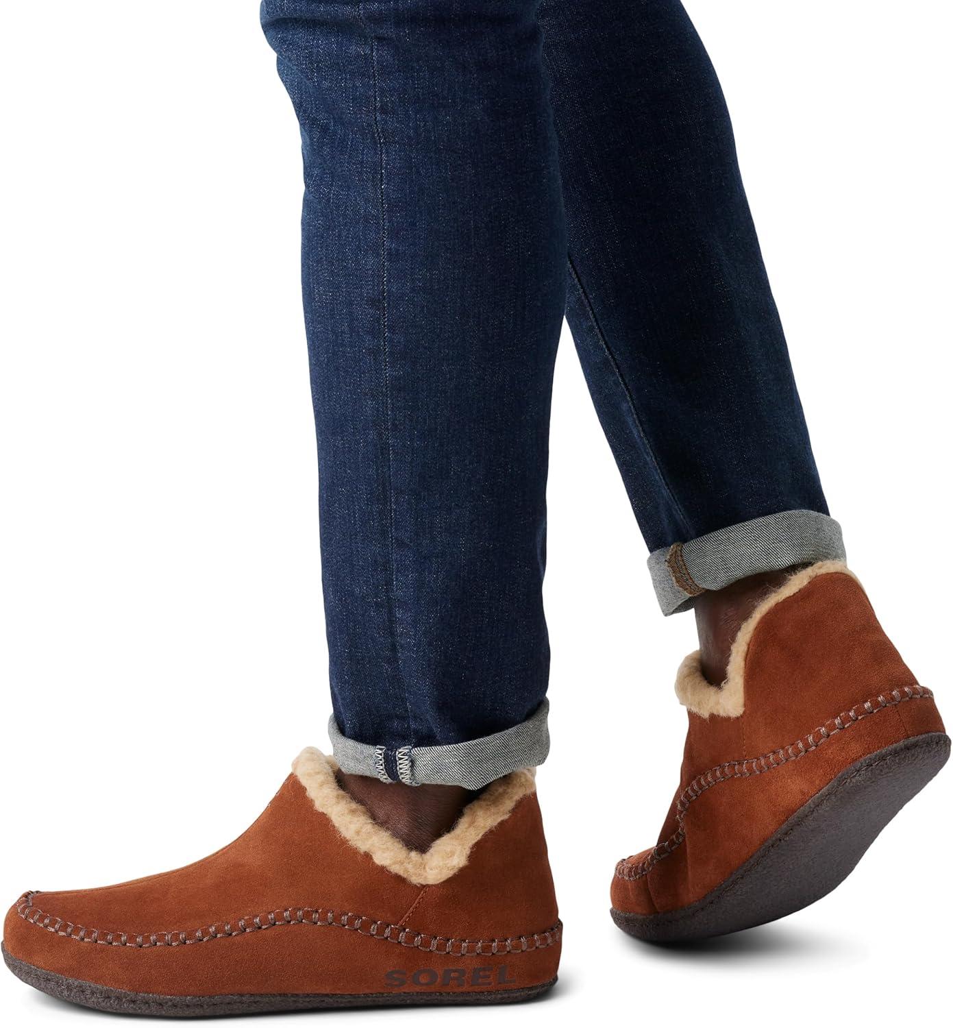 imageSOREL Mens Manawan ll SlipperDark Amber Blackened Brown