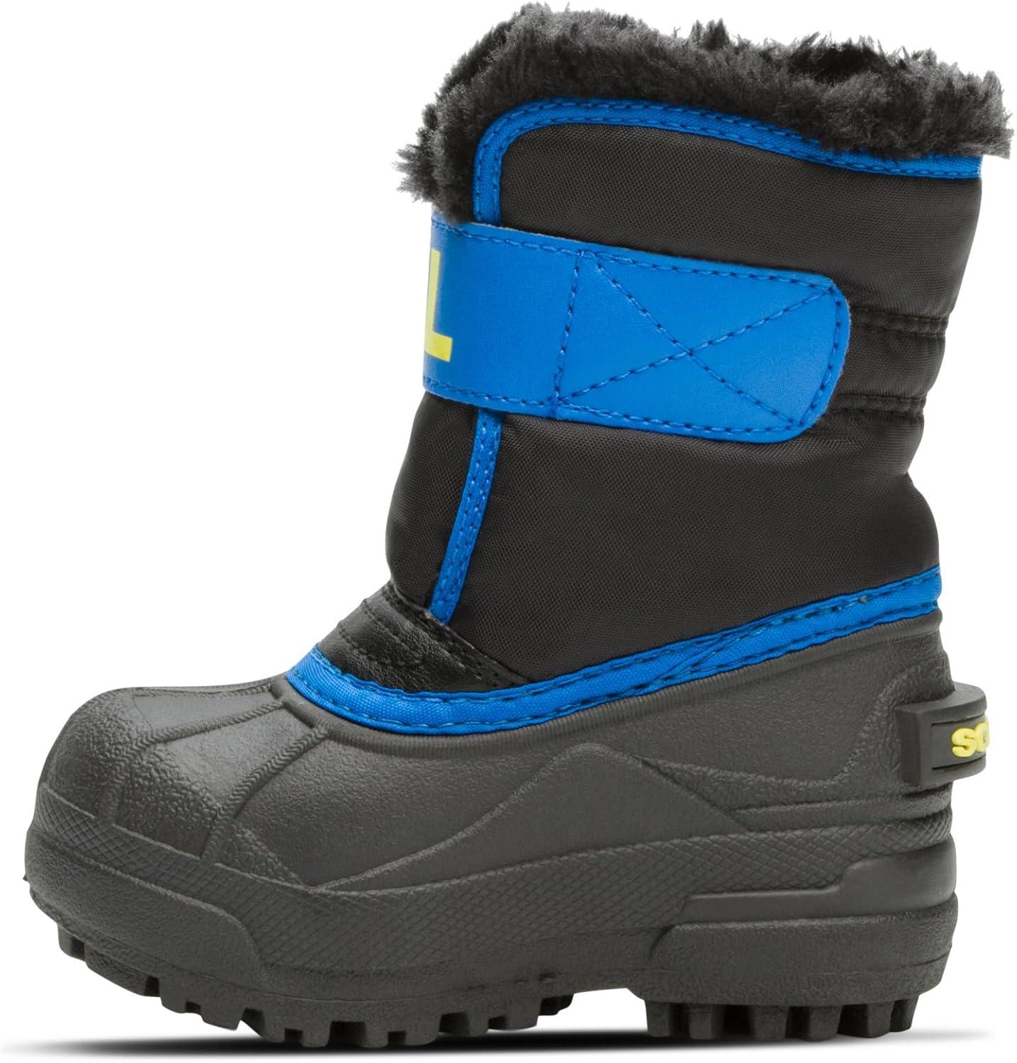 imageSOREL Toddlers Snow Commander BootBlackSuper Blue