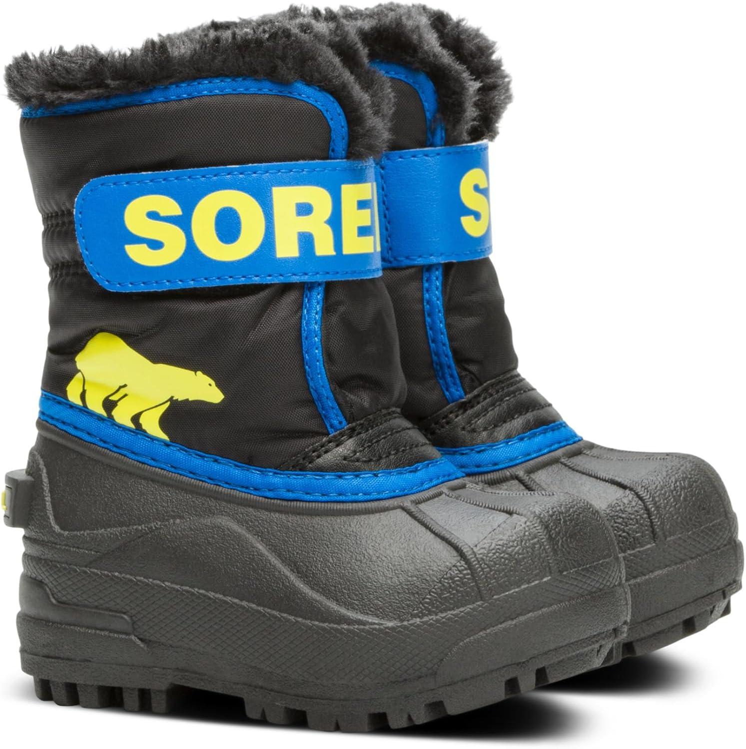 imageSOREL Toddlers Snow Commander BootBlackSuper Blue