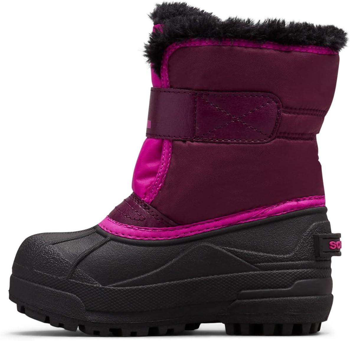 imageSOREL Toddlers Snow Commander BootPurple Dahlia Groovy Pink