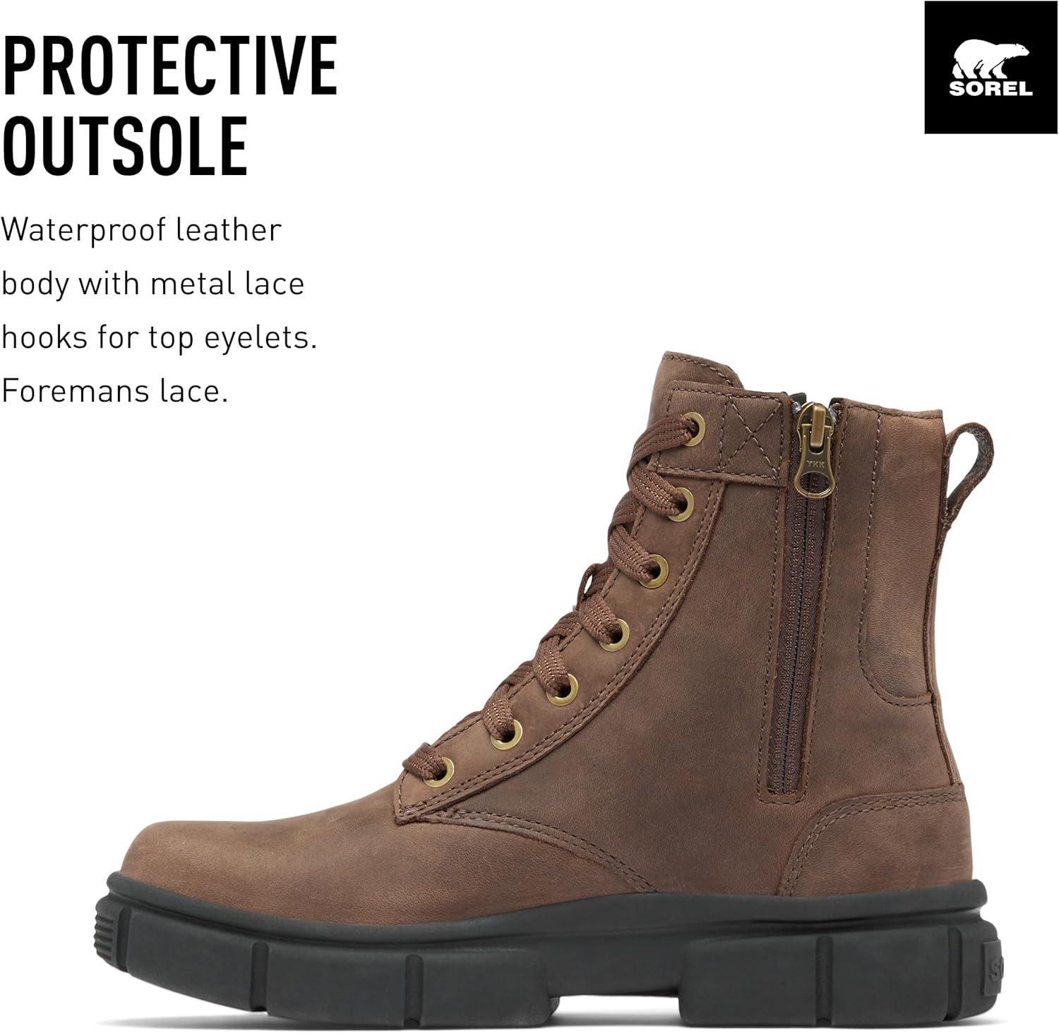 imageSOREL Womens Explorer STRT Lace BootTobaccoBlack