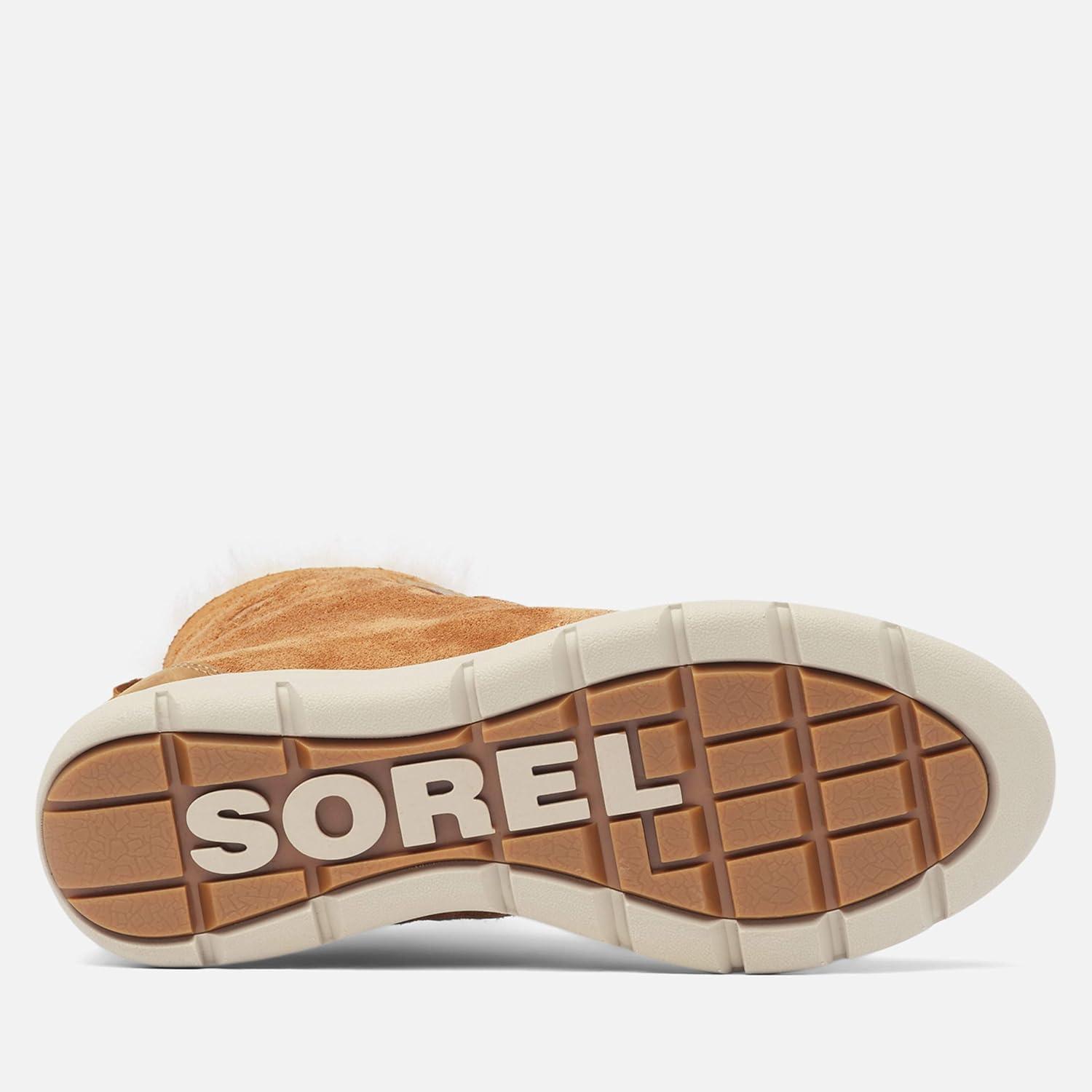 imageSOREL Womens Explorer lll Joan Waterproof BootCamel Brown Ancient Fossil