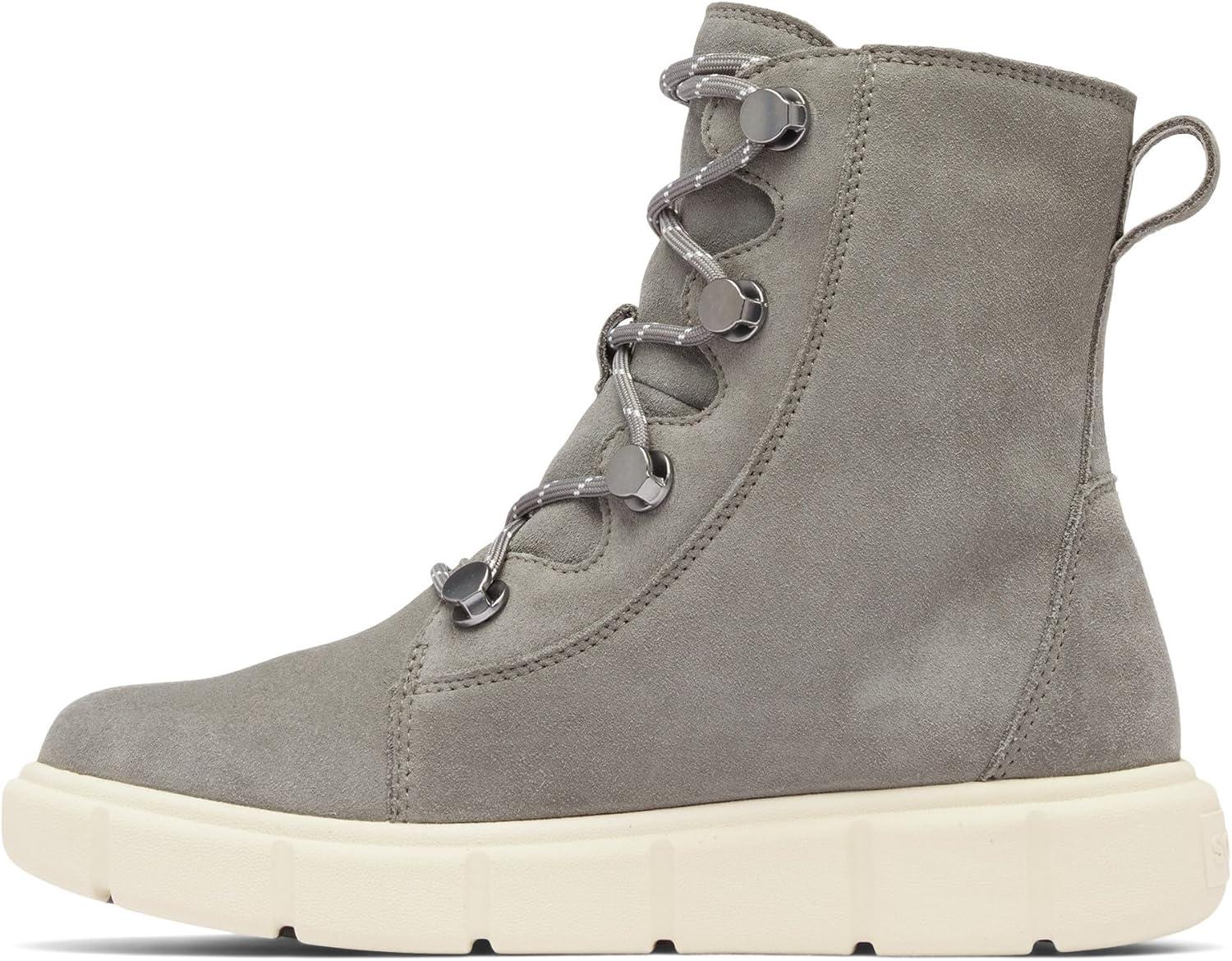 imageSOREL Womens Explorer lll Joan Waterproof BootQuarryChalk