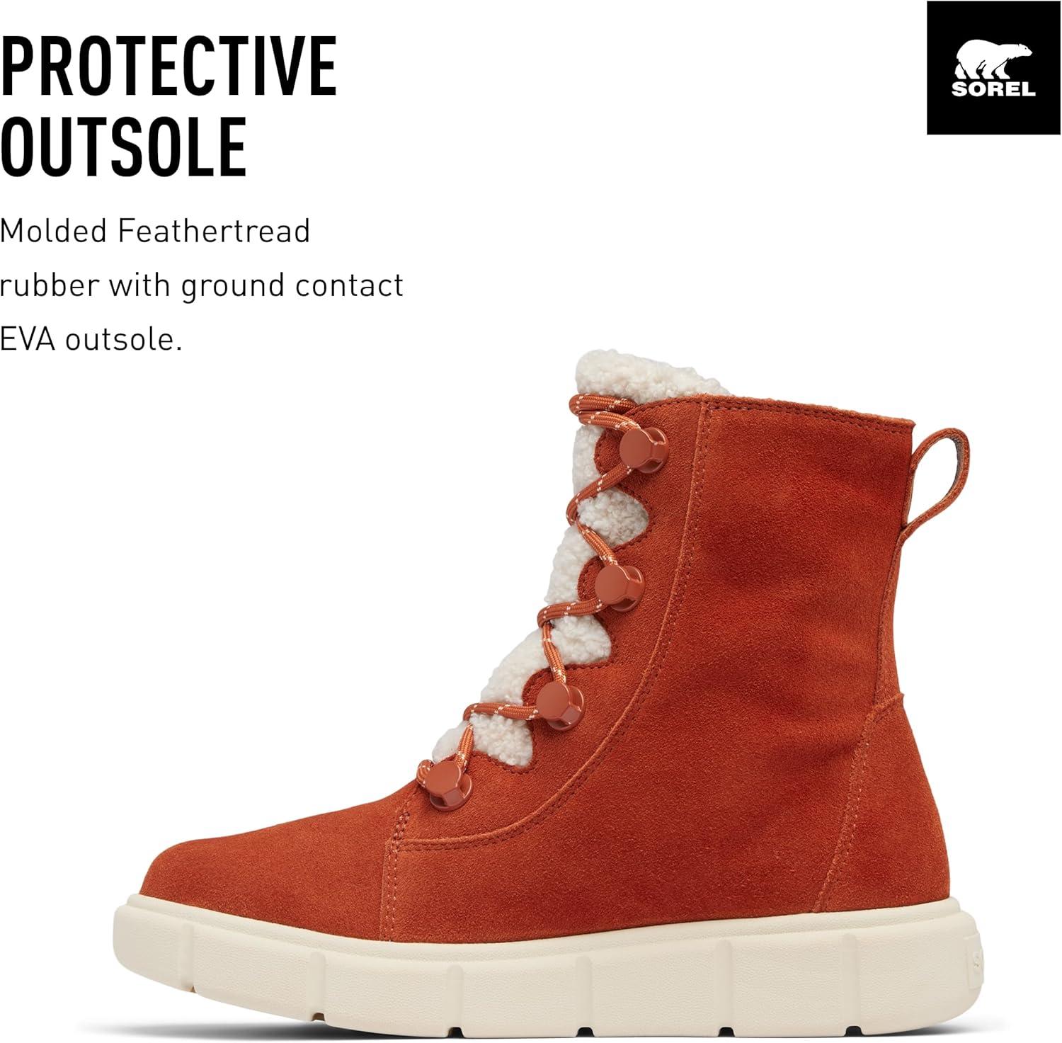 imageSOREL Womens Explorer lll Joan Waterproof BootSanguine Natural