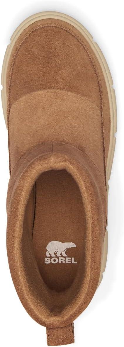imageSOREL Womens Explorer lll SlipOn Waterproof BootVelvet TanChalk