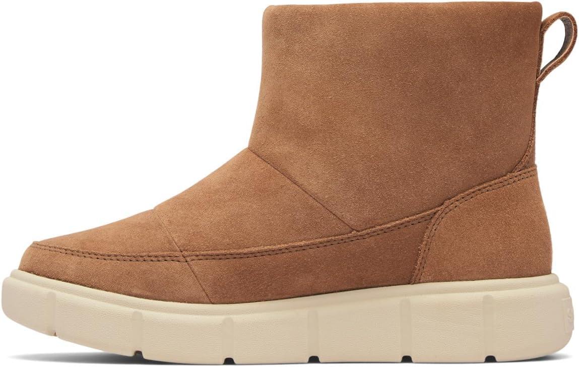 imageSOREL Womens Explorer lll SlipOn Waterproof BootVelvet TanChalk