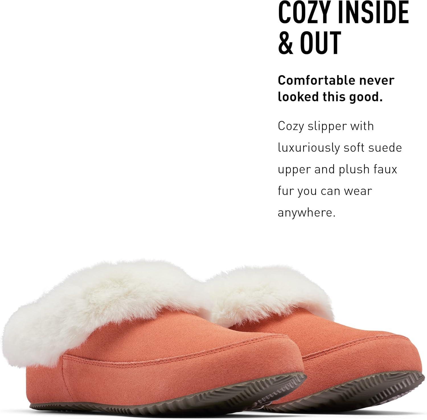 imageSOREL Womens Go Coffee Run SlipperParadox Pink Sea Salt