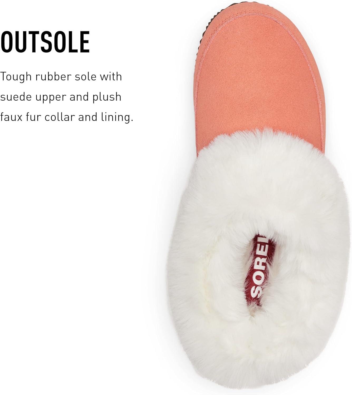 imageSOREL Womens Go Coffee Run SlipperParadox Pink Sea Salt