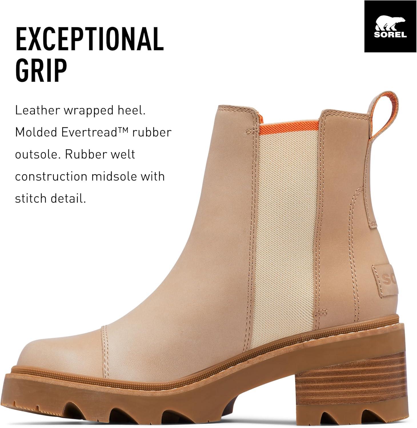 imageSOREL Womens Joan Now Chelsea BootHonest Beige Gum 2