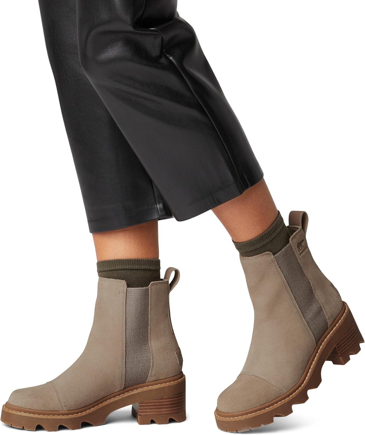 imageSOREL Womens Joan Now Chelsea BootOmega Taupe Gum 2