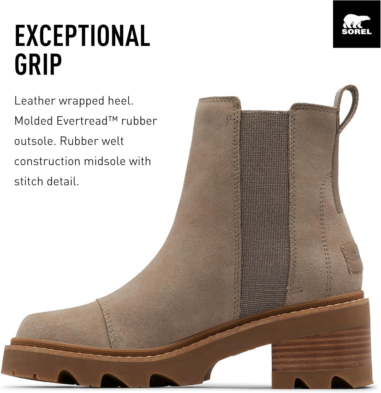 imageSOREL Womens Joan Now Chelsea BootOmega Taupe Gum 2