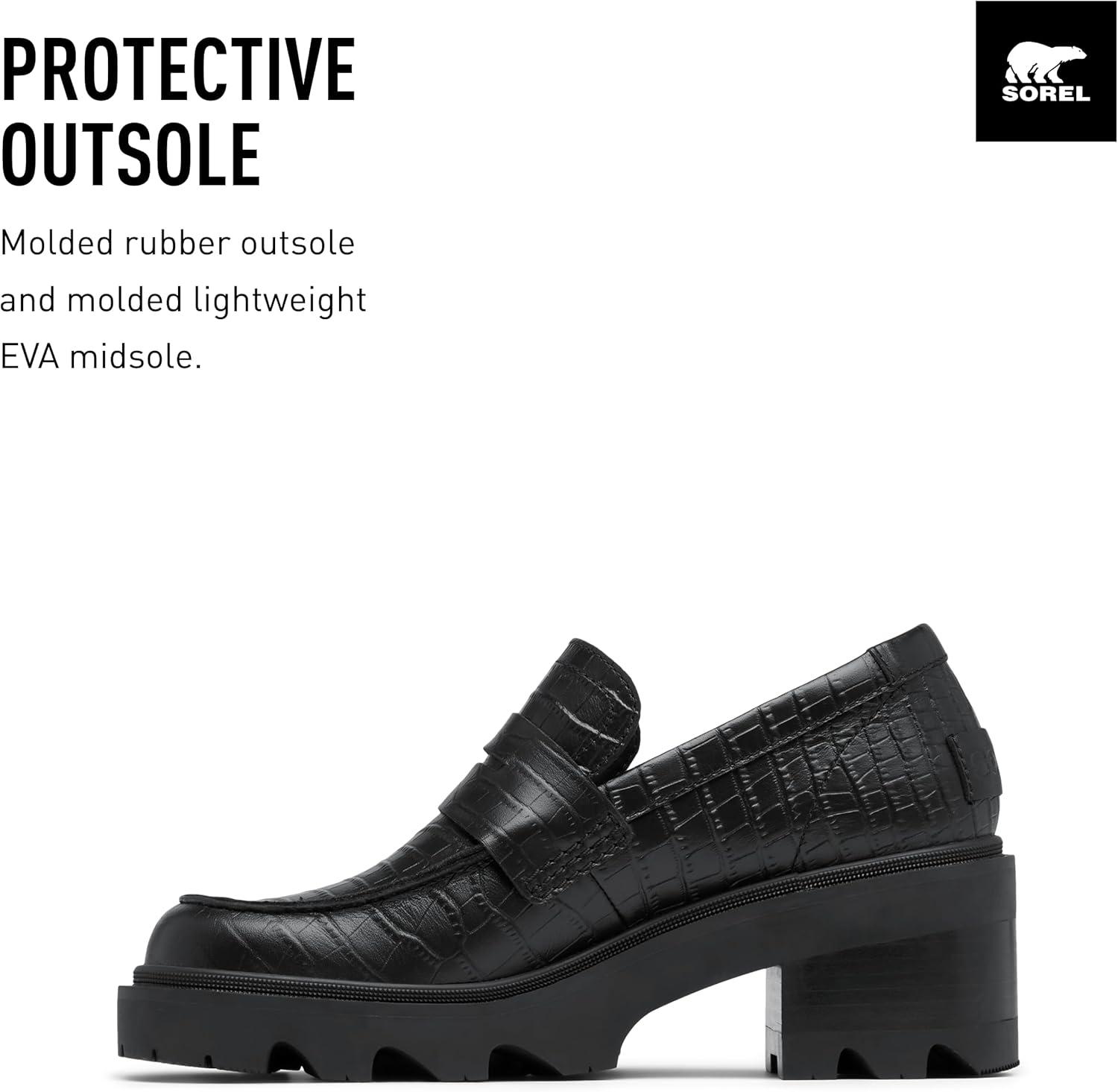 imageSOREL Womens Joan Now City LoaferBlack Black