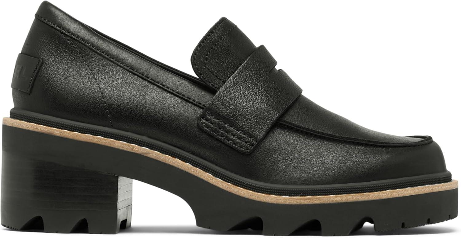 imageSOREL Womens Joan Now City LoaferBlack Sea Salt
