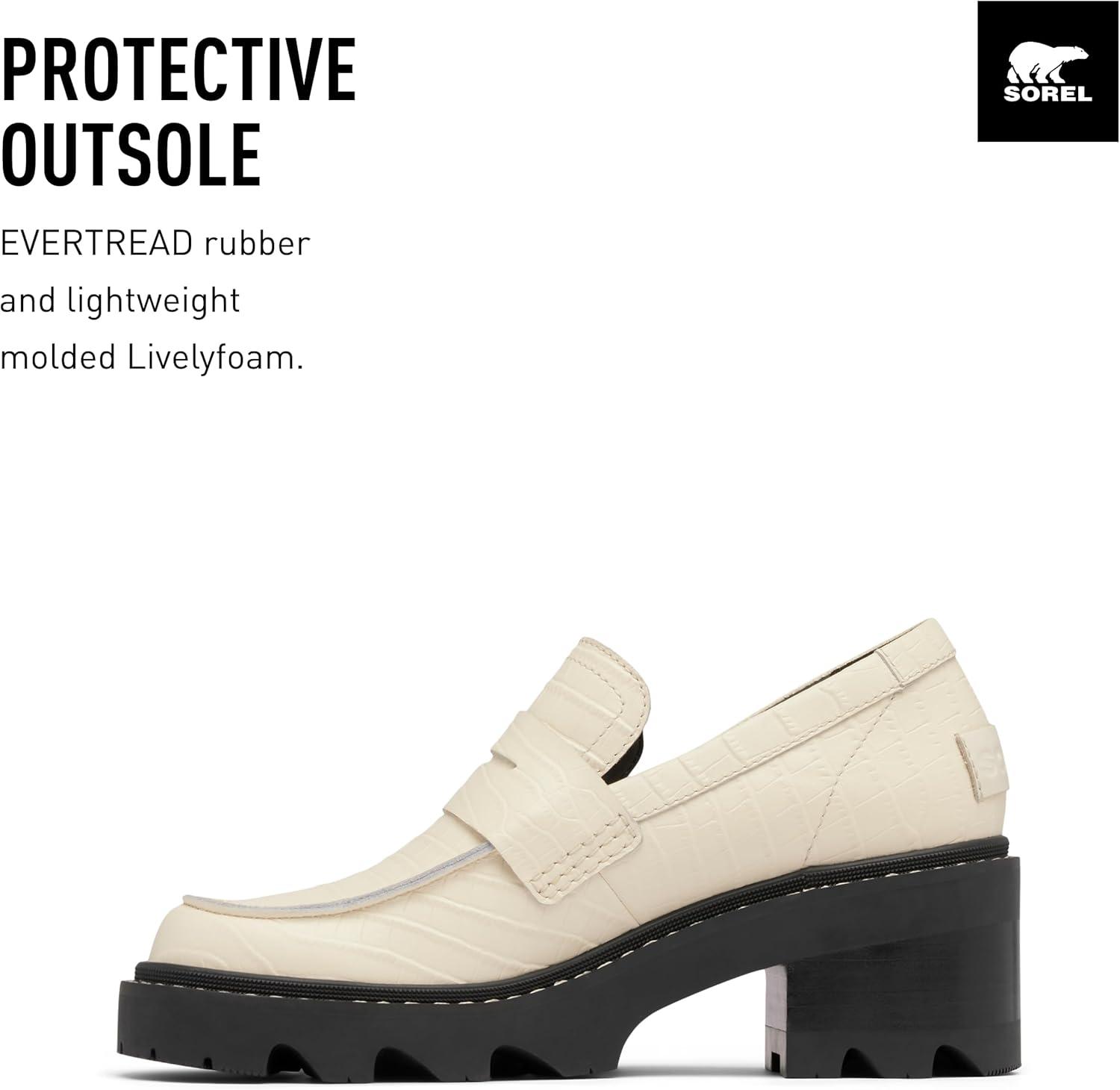 imageSOREL Womens Joan Now City LoaferChalkBlack