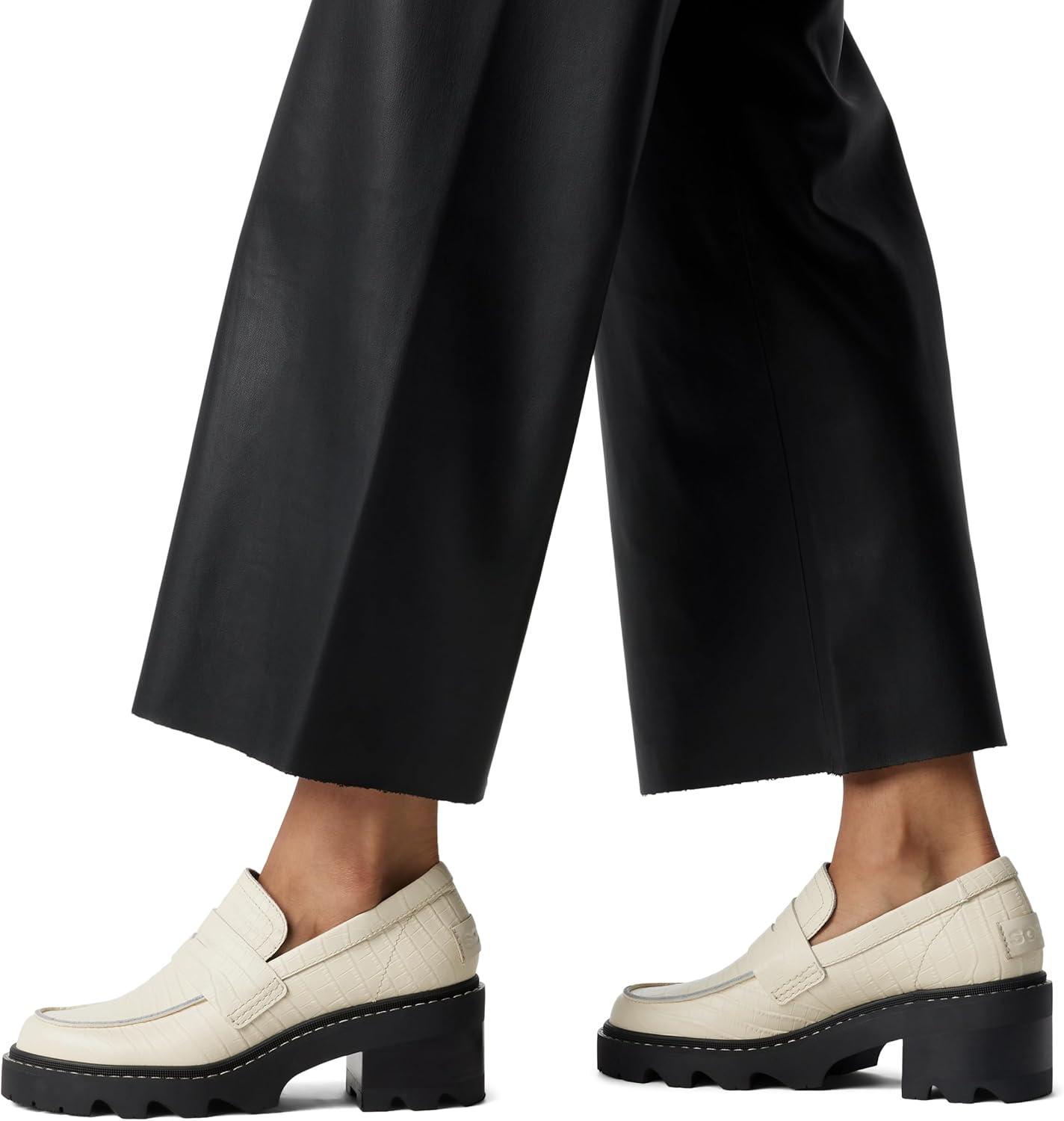 imageSOREL Womens Joan Now City LoaferChalkBlack