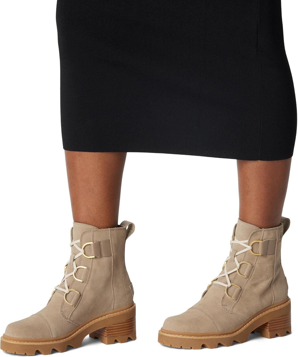 imageSOREL Womens Joan Now Lace BootOmega Taupe Gum 2