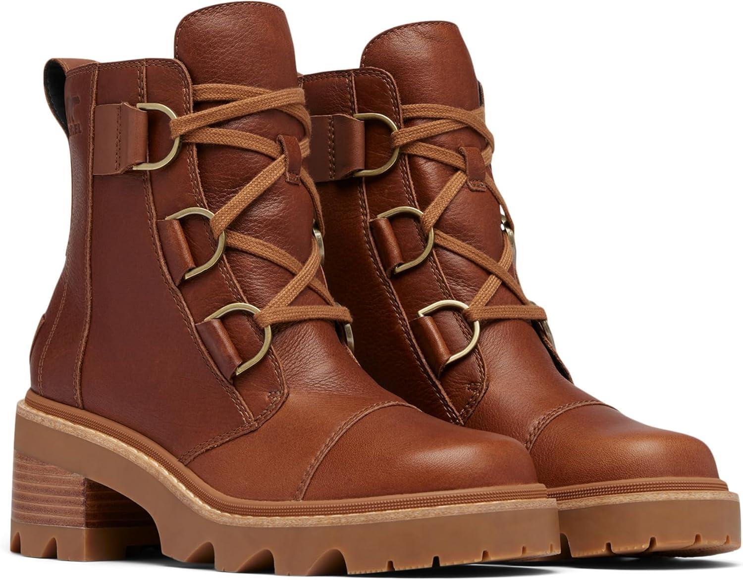 imageSOREL Womens Joan Now Lace BootVelvet TanBlack