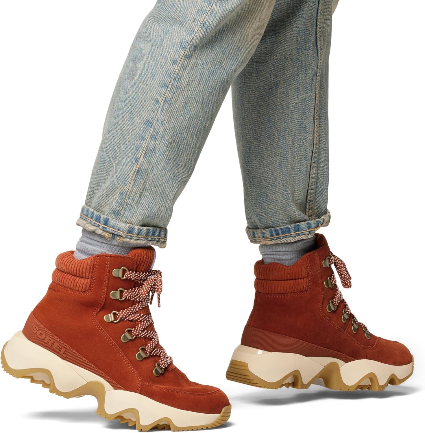 imageSOREL Womens Kinetic Impact Conquest Plus Waterproof BootSanguineJet