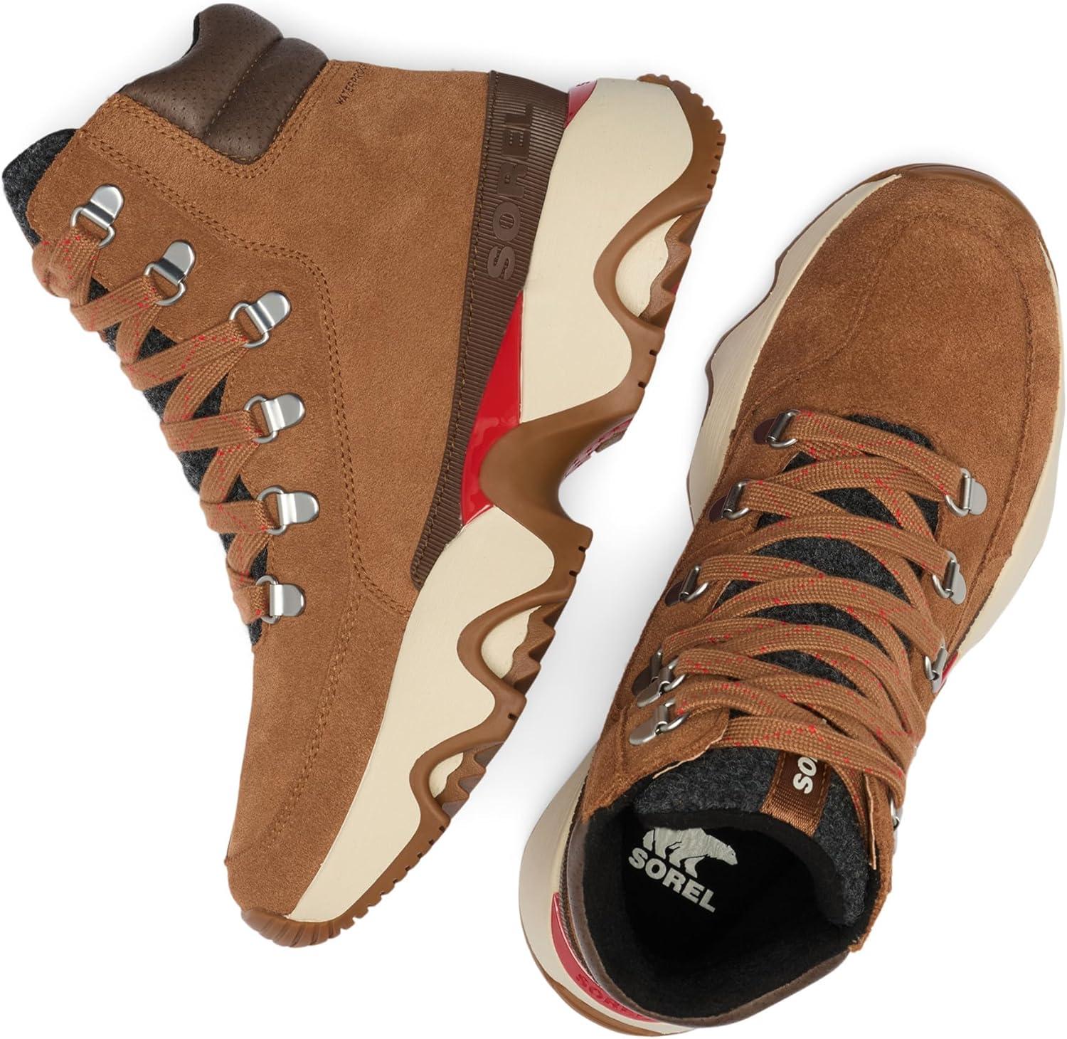 imageSOREL Womens Kinetic Impact Conquest Plus Waterproof BootVelvet TanTobacco